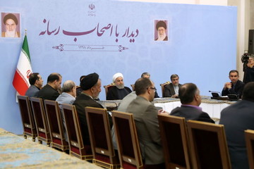 دیدار رئیس‌جمهور با اصحاب رسانه