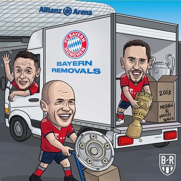 بایرنی‌ها جام‌ها را بار زدند!