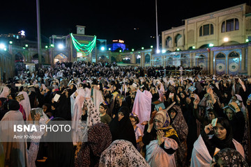 مراسم احیای شب بیست و یکم ماه رمضان در  امامزاده صالح(ع)
