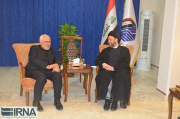 Iran FM confers with Iraqi political leaders on regional developments