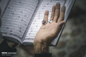 مراسم احیای شب بیست ویکم ماه مبارک رمضان در حرم امام علی(ع)
