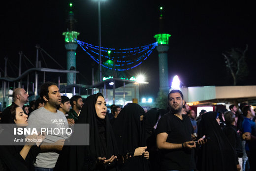 مراسم احیای شب بیست و یکم ماه رمضان در  امامزاده صالح(ع)