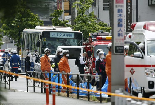 حمله با چاقو به کودکان دبستانی در کاوازاکی ژاپن
