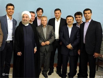 عکس | دفتر  رئیس‌جمهور ‎عادل‌ فردوسی‌پور را به افطاری دعوت کرد