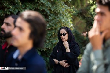 تشییع پیکر پرویز بهرام، دوبلور پیشکسوت
