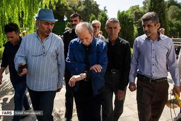 تشییع پیکر پرویز بهرام، دوبلور پیشکسوت