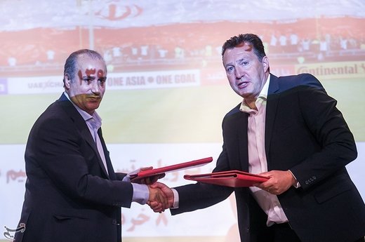 مراسم معارفه سرمربی جدید تیم ملی فوتبال