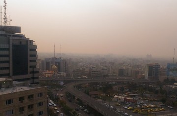 افزایش غلظت آلاینده ازن در تهران 