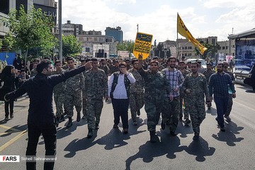 آغاز راهپیمایی روز جهانی قدس در تهران