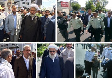 حضور شخصیت‌ها در راهپیمایی روز قدس
