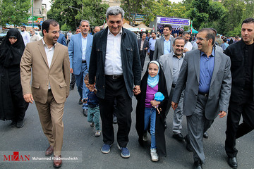 حضور مسئولین نظام در راهپیمایی روز جهانی قدس