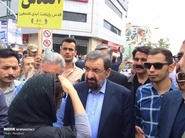حضور مسئولین نظام در راهپیمایی روز جهانی قدس