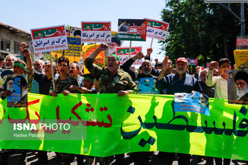 راهپیمایی روز جهانی قدس در گرگان