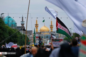 راهپیمایی روز جهانی قدس در خراسان رضوی