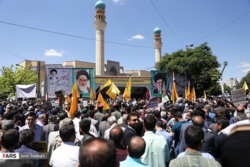 راهپیمایی روز جهانی قدس در آذربایجان شرقی