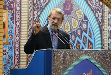 Parl. speaker Larijani:‘Deal of the Century’ has roots in US utilitarianism