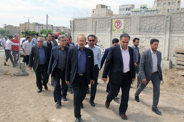 بازدید شهردار کرج از پروژه زیرگذر ماهان-باغستان