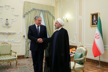 دیدار وزیر امور خارجه تاجیکستان با رئیس‌جمهور