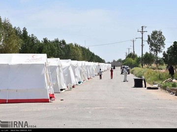 اردوگاه‌های سیل‌زدگان در خوزستان جمع‌آوری شد