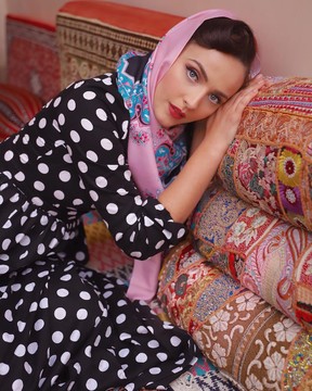 آیدا محرموویچ، مدل بوسنیایی در کاشان