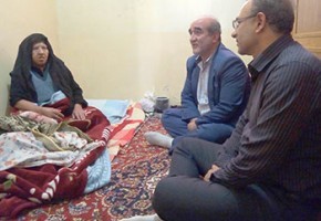 اجر و منزلت جانبازان کم‌تر از شهادت نیست/ دیدار با جانباز ۴۵ درصدی در خرم‌آباد
