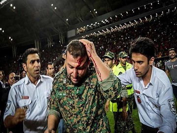 حاشیه بازی تیم پرسپولیس با تیم داماش در اهواز