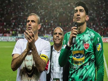 حاشیه بازی تیم پرسپولیس با تیم داماش در اهواز