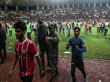 حاشیه بازی تیم پرسپولیس با تیم داماش در اهواز