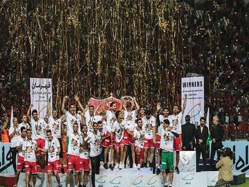 بازی تیم پرسپولیس با تیم داماش در اهواز