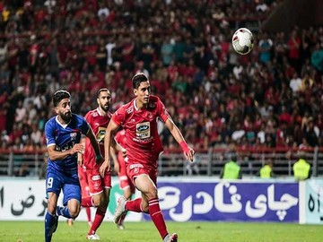 بازی تیم پرسپولیس با تیم داماش در اهواز