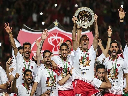 بازی تیم پرسپولیس با تیم داماش در اهواز