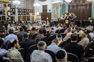 بزرگداشت امام خمینی(ره) در کنیسه کلیمیان