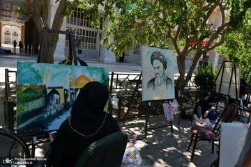 کارگاه تصویرگری با موضوع امام خمینی(ره)