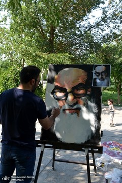 کارگاه تصویرگری با موضوع امام خمینی(ره)