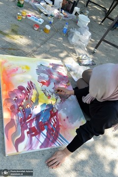 کارگاه تصویرگری با موضوع امام خمینی(ره)