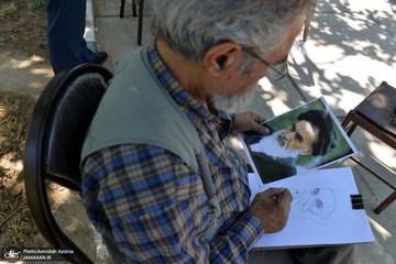 کارگاه تصویرگری با موضوع امام خمینی(ره)