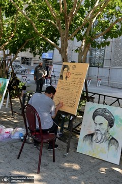 کارگاه تصویرگری با موضوع امام خمینی(ره)
