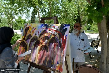کارگاه تصویرگری با موضوع امام خمینی(ره)