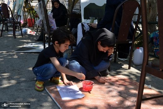 کارگاه تصویرگری با موضوع امام خمینی(ره)