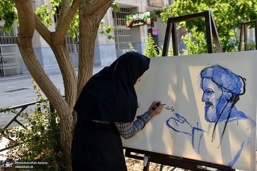 کارگاه تصویرگری با موضوع امام خمینی(ره)