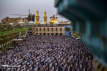 اقامه نماز عید سعید فطر در بین‌الحرمین