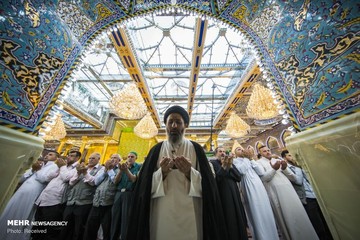 اقامه نماز عید سعید فطر در بین‌الحرمین