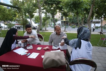 طرح ملی کنترل فشار خون در حاشیه نماز عید سعید