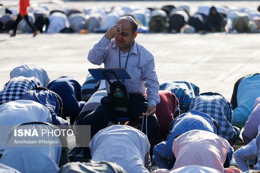 اقامه نماز عید فطر در بندرعباس