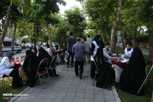 طرح ملی کنترل فشار خون در حاشیه نماز عید سعید