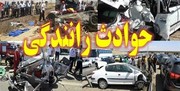 فوت ۴ نفر در تصادف کامیون و سمند در اردبیل