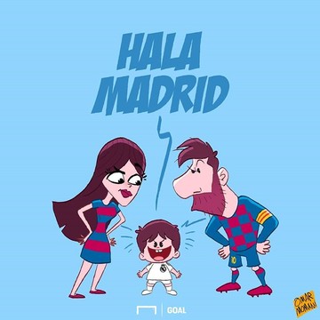 عصبانیت مسی از پسر ۴ ساله‌اش!