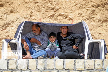 مسابقات کشتی با چوخه در بجنورد