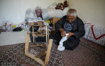 کلاش بافی در اورامانات