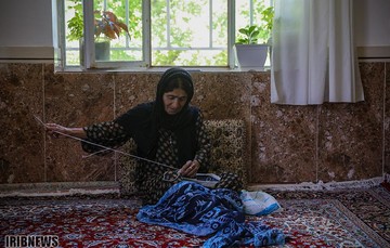 کلاش بافی در اورامانات